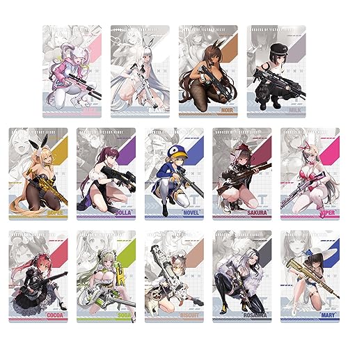 Goddess of Victory: NIKKE Gun Girl Metal Card Collection Set of 10 Pack in Box_4