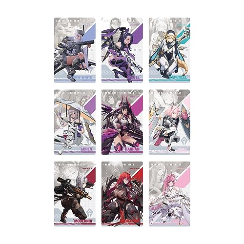Goddess of Victory: NIKKE Gun Girl Metal Card Collection Set of 10 Pack in Box_5