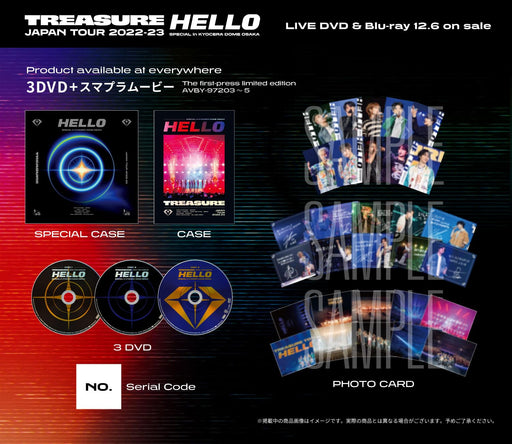 [DVD] TREASURE JAPAN TOUR 2022-23 HELLO SPECIAL in KYOCERA DOME OSAKA AVBY-97203_2