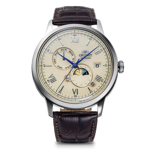 Orient Bambino SUN & MOON RN-AK0803Y Mechanical Automatic Limited Watch NEW_1