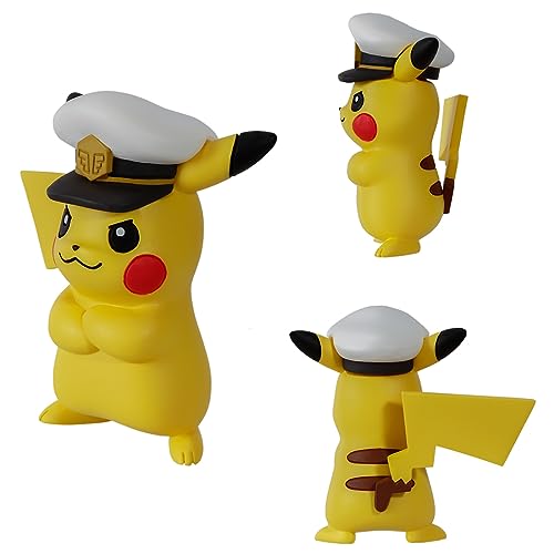Takara Tomy Pokemon Moncolle Pokederze Captain Pikachu (Hyper Ball) Figure NEW_3