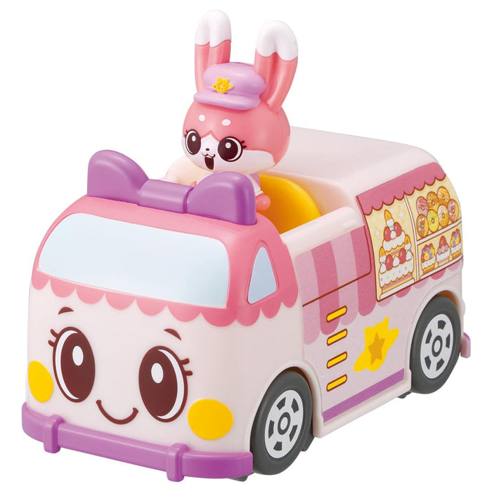 Takara Tomy Tomica Go! Go! Vehiclezoo Mimi and Kyurun: Candy Land Miniature Car_5