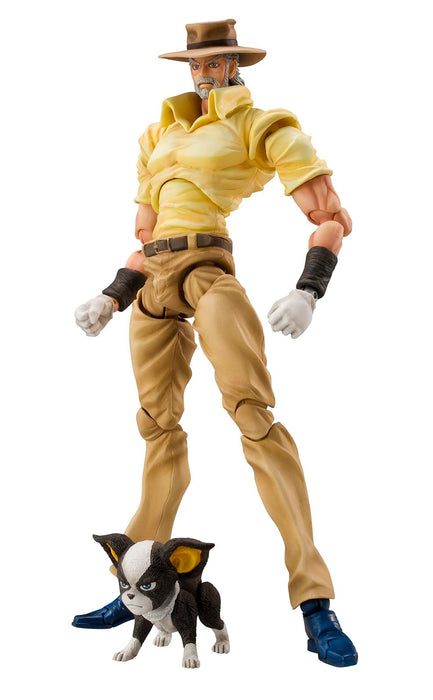 Super Action Statue JoJo's Bizarre Adventure 3 Joseph Joestar & Iggy ME45808 NEW_1