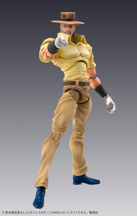 Super Action Statue JoJo's Bizarre Adventure 3 Joseph Joestar & Iggy ME45808 NEW_2
