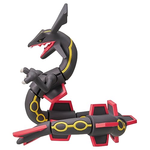 TAKARA TOMY Pokemon Moncolle ML-31 Black Rayquaza PVC Action Figure 8cm NEW_5