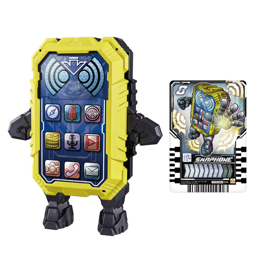 BANDAI Kamen Rider Gotchard DX Chemy Smartphone w/ Ride Chemy Trading Card NEW_1