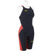 Mizuno Womens Swimsuit GX SONIC 6 ET Half Suit M ‎N2MGA703 96 Black x Red NEW_3