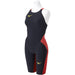 Mizuno Womens Swimsuit GX SONIC 6 ET Half Suit M ‎N2MGA703 96 Black x Red NEW_4