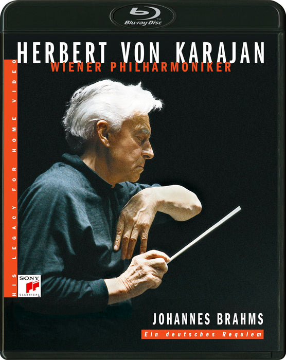 Blu-ray Herbert von Karajan Brahms Ein Deutsches Requiem Region A SIXC-102 NEW_1