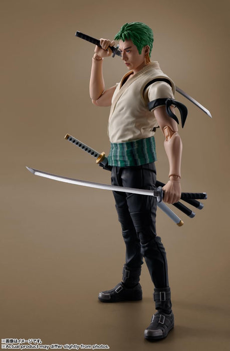 S.H.Figuarts A Netflix Series ONE PIECE Roronoa Zoro Action Figure ‎2703978 NEW_4