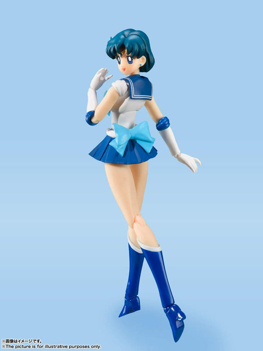 S.H.Figuarts Sailor Moon Sailor Mercury Animation Color Edition 140mm Figure NEW_5