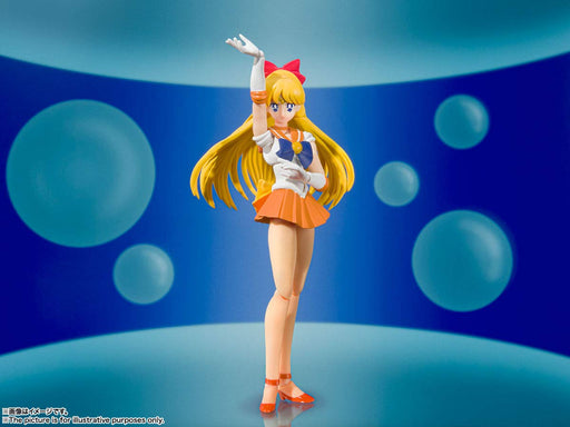 S.H.Figuarts Sailor Moon Sailor Venus Animation Color Edition 140mm Figure NEW_2