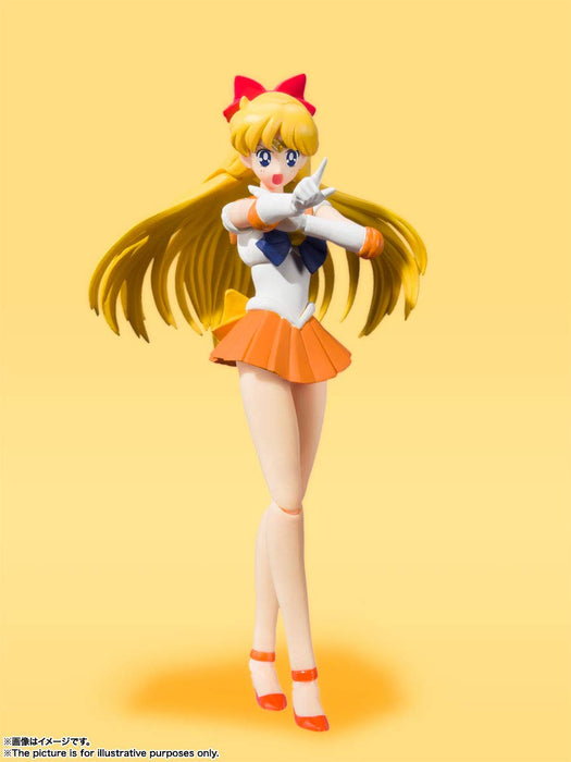S.H.Figuarts Sailor Moon Sailor Venus Animation Color Edition 140mm Figure NEW_3