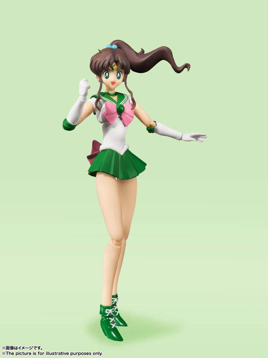 S.H.Figuarts Sailor Moon Sailor Jupiter Animation Color Edition 150mm Figure NEW_4