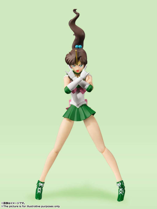 S.H.Figuarts Sailor Moon Sailor Jupiter Animation Color Edition 150mm Figure NEW_5