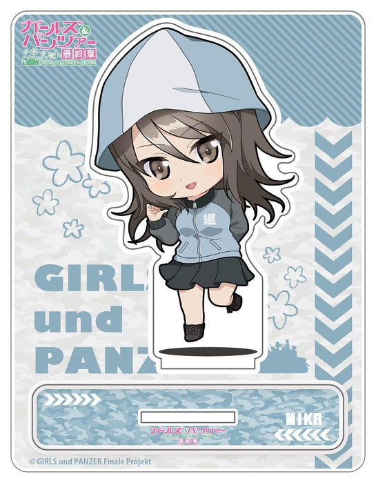 accel graphic works GIRLS und PANZER Mika Jancolle acrylic stand AXELAF-172 NEW_1