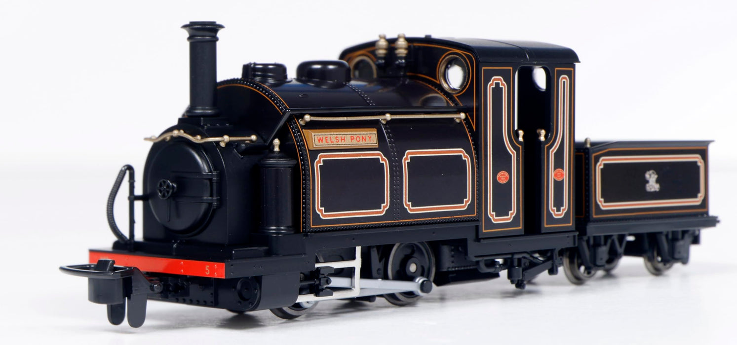 KATO/PECO (OO-9) Large England Welsh Pony BROWN 51-251D Steam Locomotive NEW_1