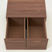MUJI Stacking Chest W37xD28xH18.5cm Half 2 Drawers Walnut Veneer 12381112 NEW_6