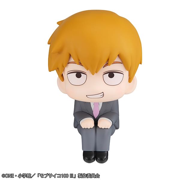 MegaHouse Lookup Mob Psycho 100 III Arataka Reigen 110mm Figure Anime Character_3