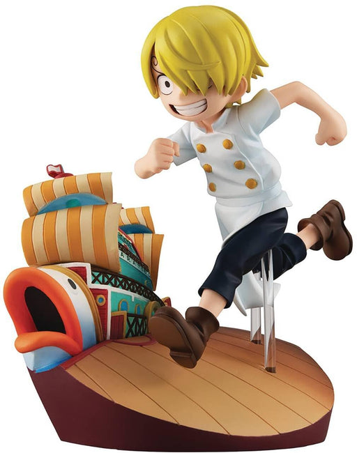 MegaHouse G.E.M. Series One Piece Sanji (Child) Run! Run! Run! Painted Figure_1