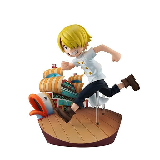 MegaHouse G.E.M. Series One Piece Sanji (Child) Run! Run! Run! Painted Figure_2
