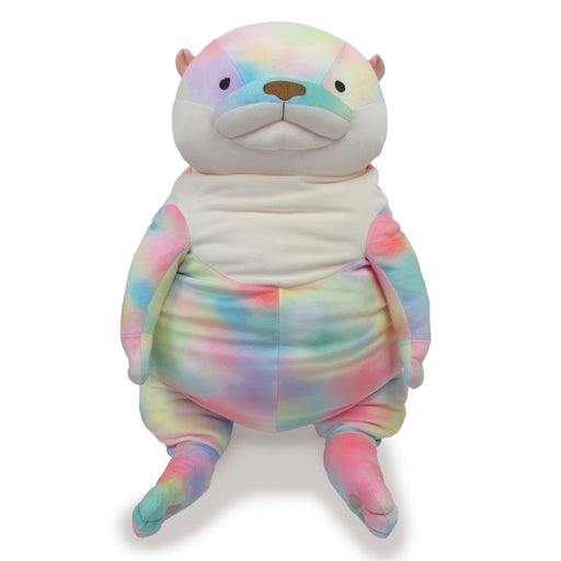 Shinada Global Mochi-Kawauso Otter Rainbow XL size Otter Plush Doll MOKW-0900R_1