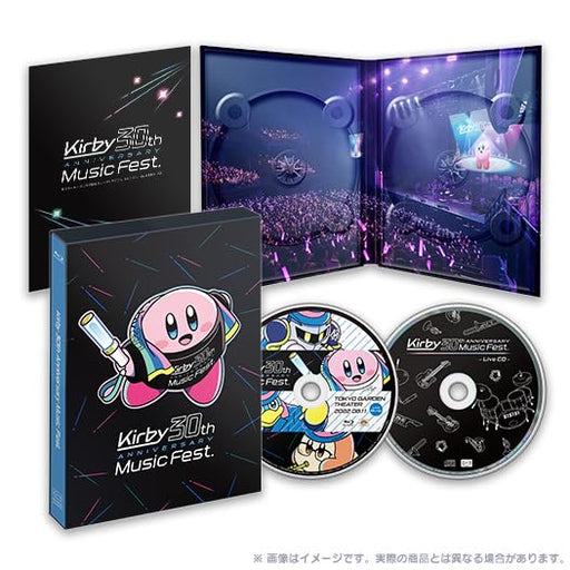 Kirby 30th Anniversary Music Fest. Live Blu-ray+Live CD+Booklet Digipak NEW_1