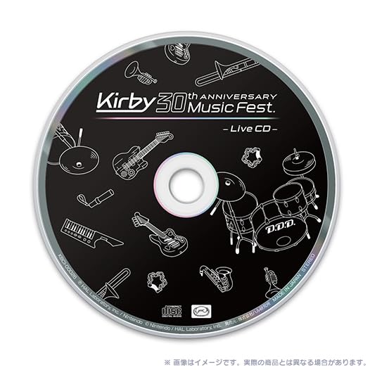 Kirby 30th Anniversary Music Fest. Live Blu-ray+Live CD+Booklet Digipak NEW_4