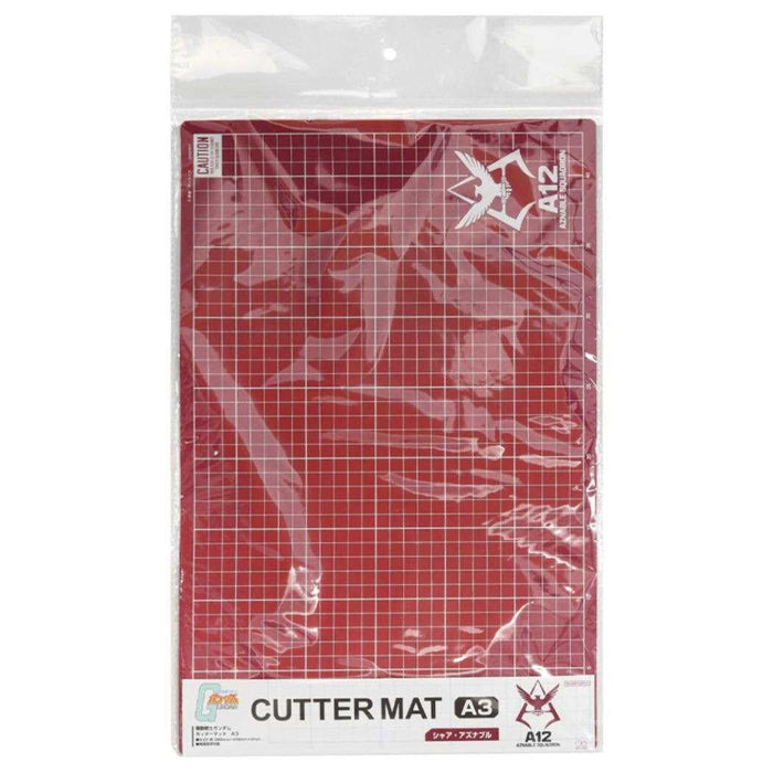Sun-Star Stationery GUNDAM Cutter mat A3 GS10 Char Aznable 450x300mm S4140532_3