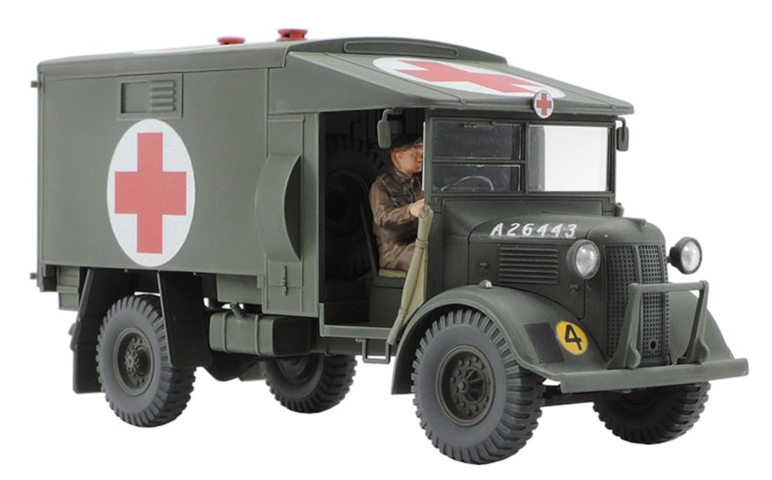 TAMIYA 1/48 Military Miniature No105 BRITISH 2-TON 4x2 AMBULANCE Model kit 32605_1