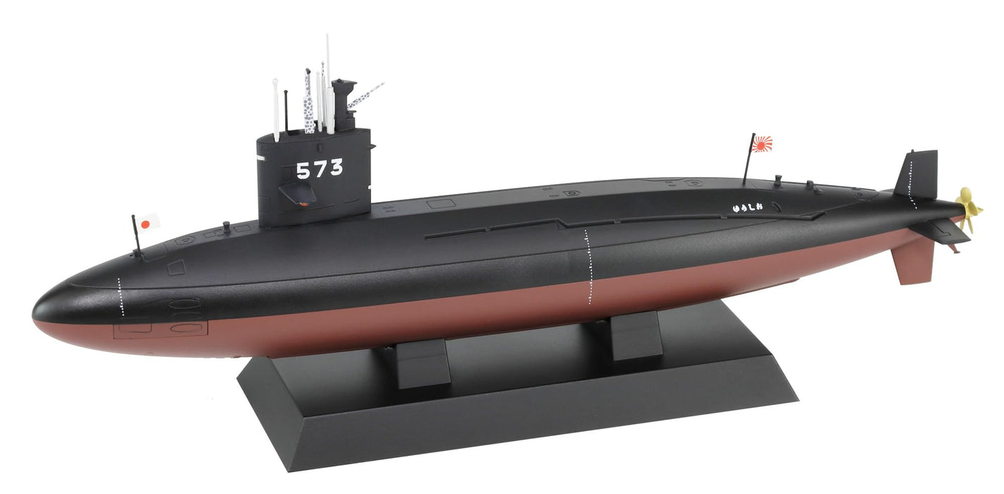 PIT-ROAD 1/350 JB SERIES JMSDF Submarine SS-573 YUSHIO Plastic Model Kit JB36_1