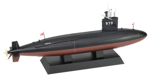 PIT-ROAD 1/350 JB SERIES JMSDF Submarine SS-573 YUSHIO Plastic Model Kit JB36_2