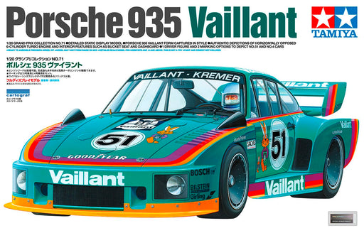 TAMIYA 1/20 Grand Prix Collection No.71 Porsche 935 Vaillant Model kit 20071 NEW_2