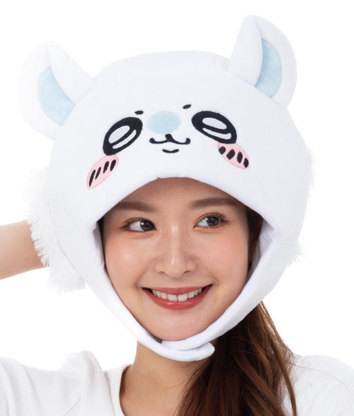 SAZAC Kigurumi Hat Cap Momonga Chiikawa Polyester One Size Cosplay SZC-306 NEW_1