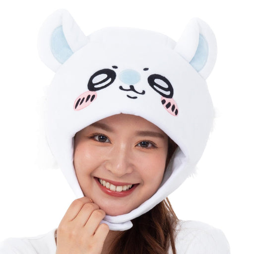 SAZAC Kigurumi Hat Cap Momonga Chiikawa Polyester One Size Cosplay SZC-306 NEW_2
