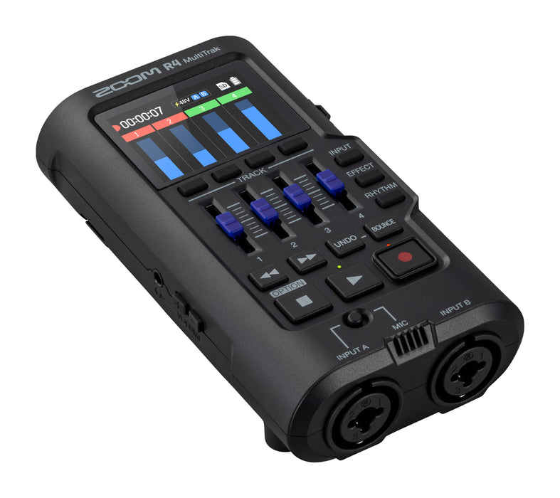 ZOOM R4 4-track Portable Multitrack Recorder with 32-bit Float Audio Support NEW_4