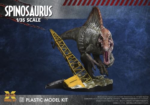 X-PLUS JURASSIC PARK III SPINOSAURUS 1/35 PLASTIC MODEL KIT ‎411-200099CP NEW_4