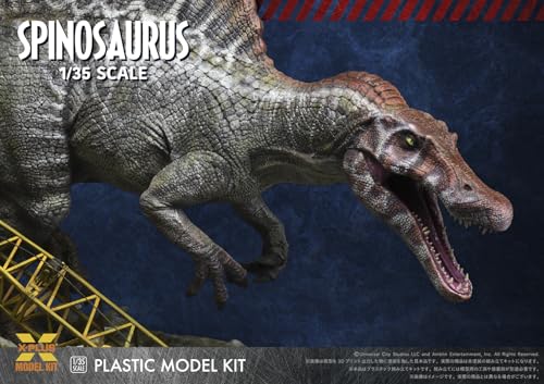 X-PLUS JURASSIC PARK III SPINOSAURUS 1/35 PLASTIC MODEL KIT ‎411-200099CP NEW_5