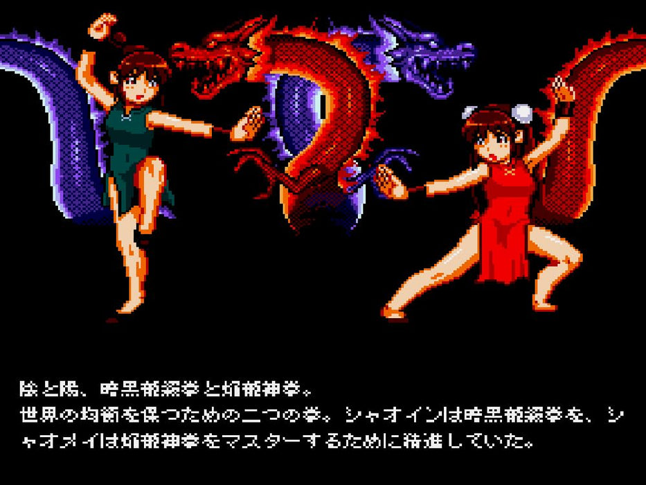 Mega Drive Game Software Xiaomei and the Flame Dragon's Fist CC-MDESX-BK NEW_3