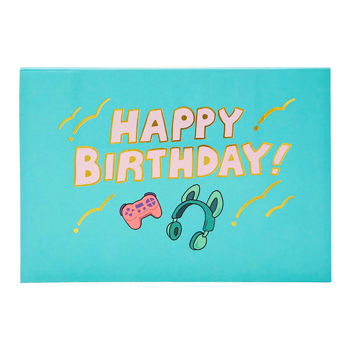 Sanrio Birthday Card Game Room Greeting Card BD162-3 SANRIO 950564 Paper NEW_2