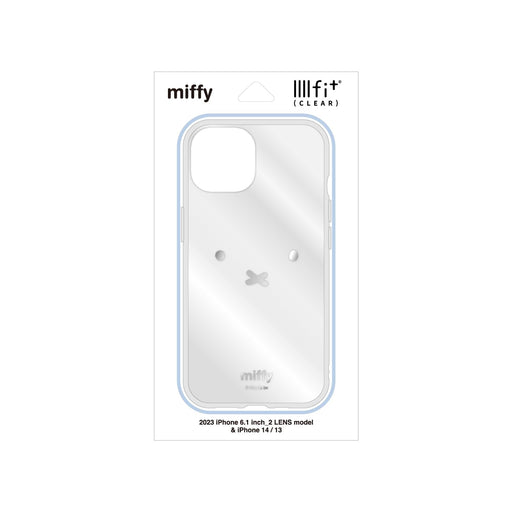 Gourmandise Miffy IIIIfit Clear iPhone15/14/13 Case Face MF-441B Polyurethane_1