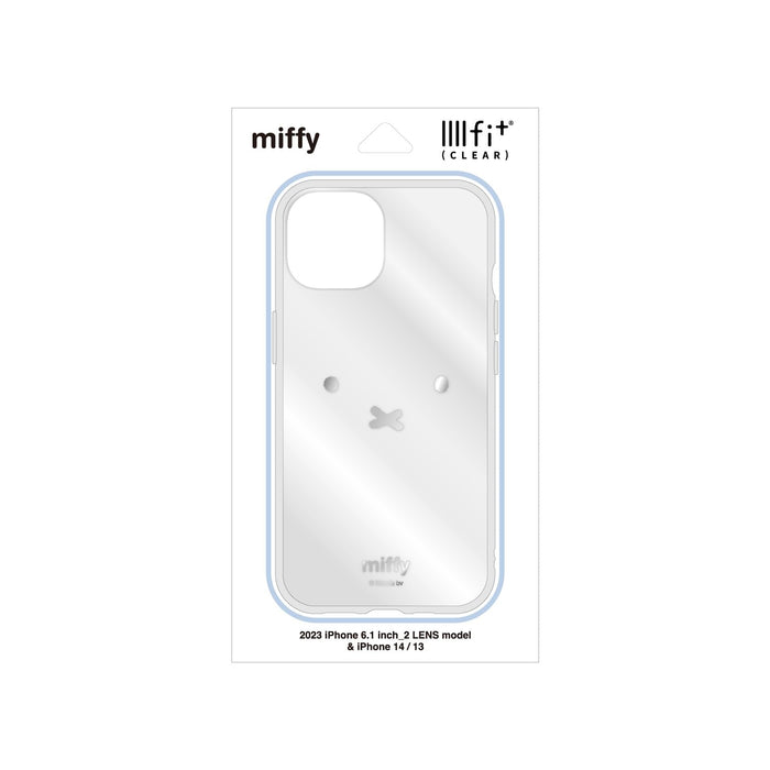 Gourmandise Miffy IIIIfit Clear iPhone15/14/13 Case Face MF-441B Polyurethane_1
