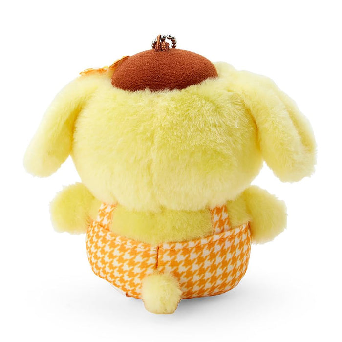 Sanrio Pompompurin Mascot Holder Keychain Face Flower W13xD8xH12.5cm 259659 NEW_3