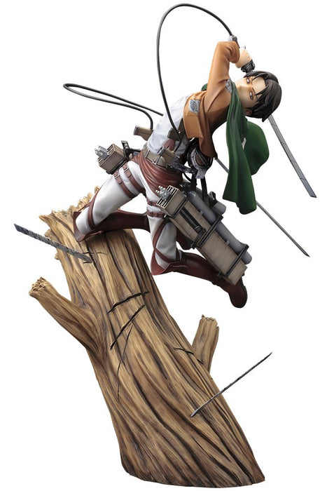Kotobukiya Artfx J Attack on Titan Levi Renewal Package Ver. 1/8 Figure PV150_1