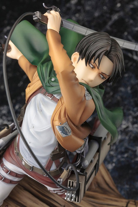 Kotobukiya Artfx J Attack on Titan Levi Renewal Package Ver. 1/8 Figure PV150_4