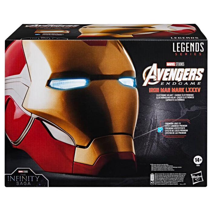 Marvel Legends Avengers: Endgame Iron Man Mark LXXXV Electronic Helmet F9016 NEW_3