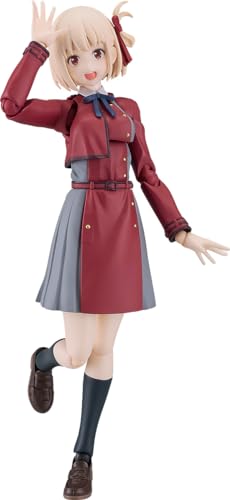 figma 615 Lycoris Recoil Chisato Nishikigi Painted plastic Figure M06905 NEW_1