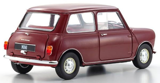 Kyosho Original 1/18 Morris Mini Mk.1 1959 KS08964R Cherry Red Car Diecast Toy_2