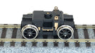 Tenshodo HO Gauge Coreless Power Truck 24.5S 10.5 Spoke Wheels 05016 Model Train_1