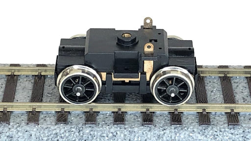 Tenshodo HO Gauge Coreless Power Truck 24.5S 10.5 Spoke Wheels 05016 Model Train_1